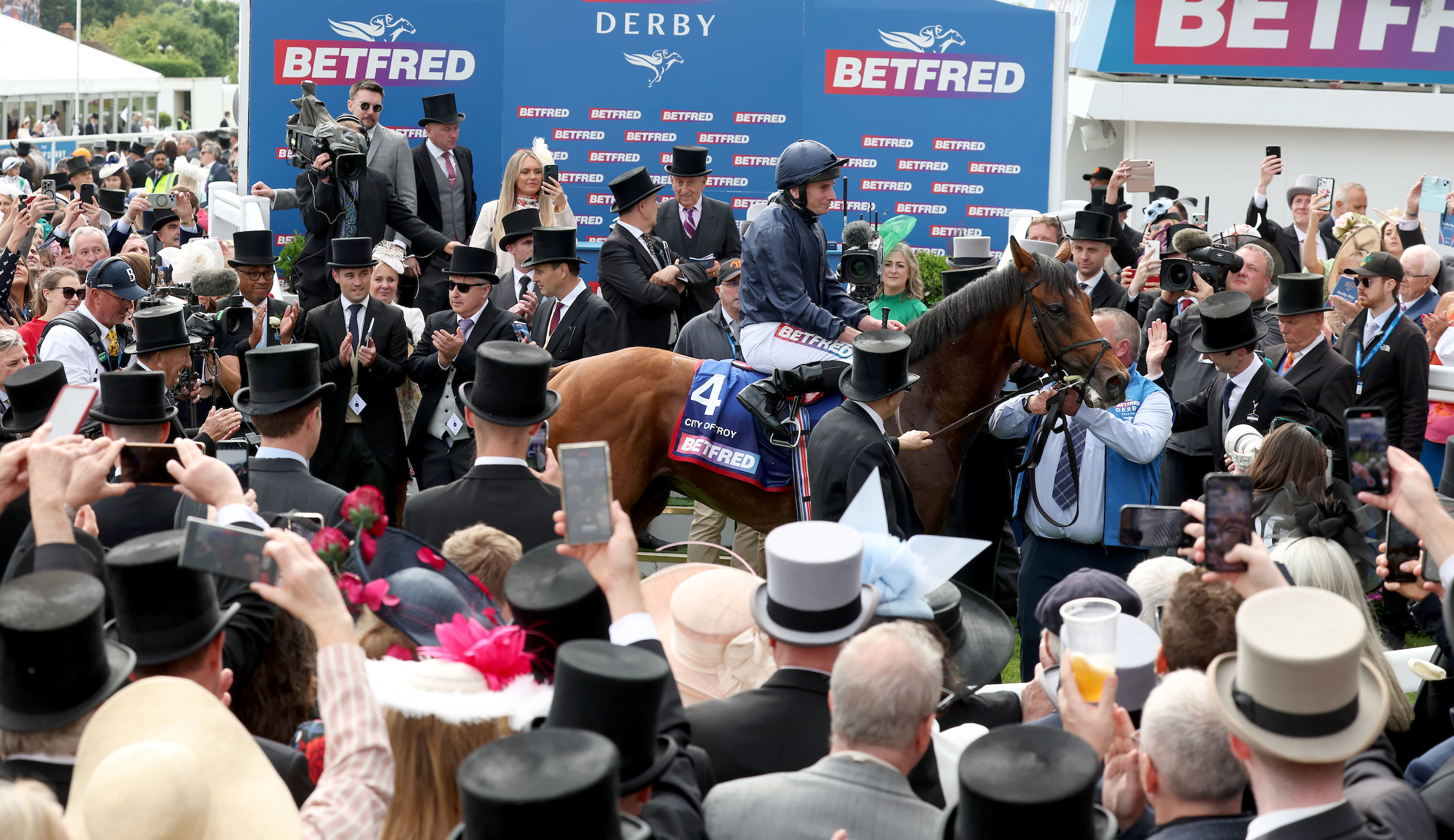 Record number of broadcasters to showcase Betfred Derby to the world